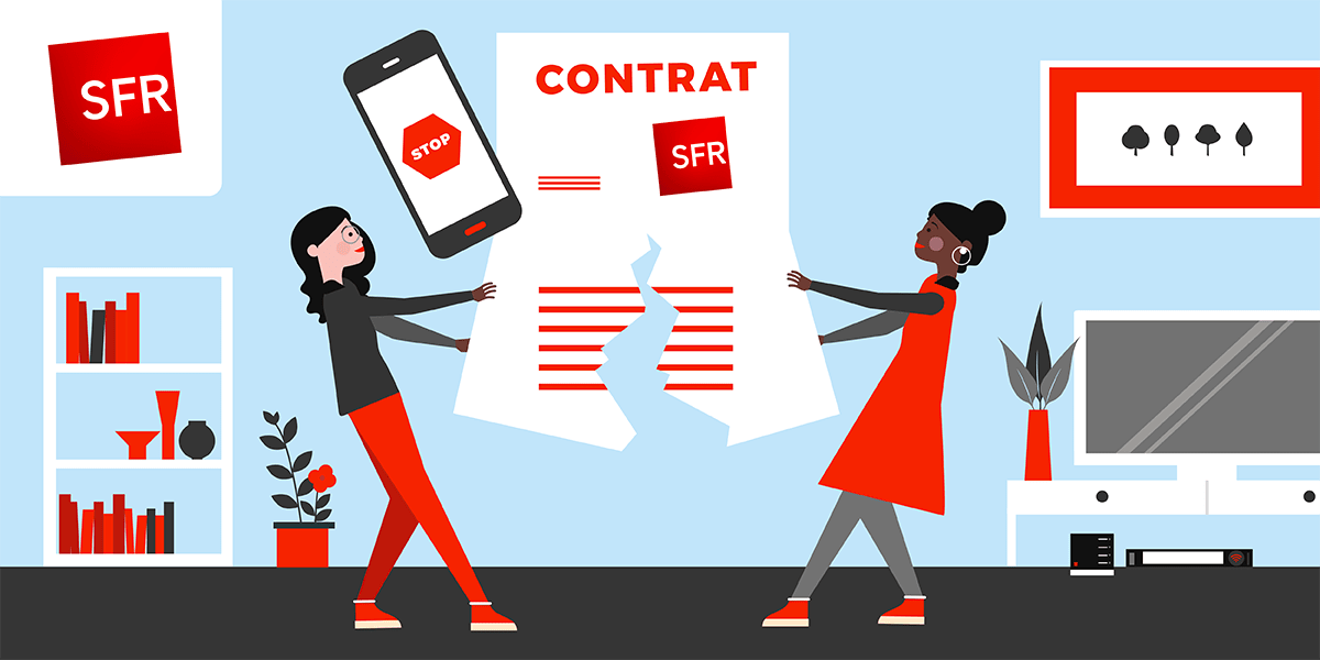 Résiliation forfait SFR