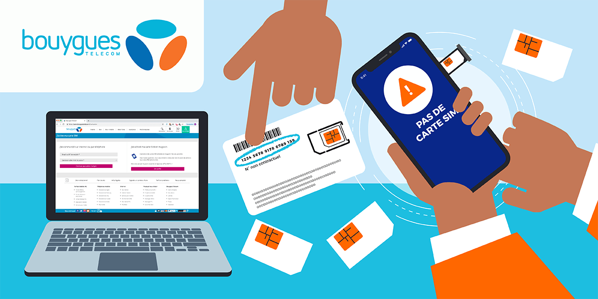 Activer carte SIM Bouygues Telecom