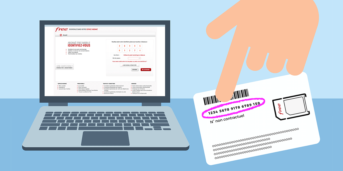 Activer carte SIM Free mobile