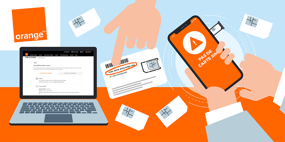 Activer carte SIM Orange