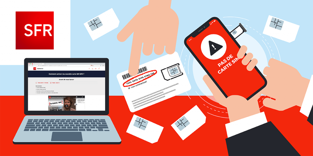 Activer une carte SIM SFR : la procédure en quelques clics