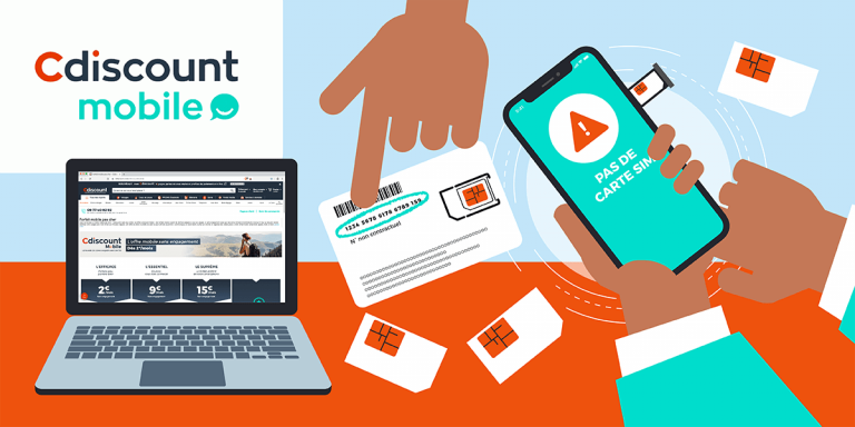 Carte SIM Cdiscount Mobile : comment l'activer facilement