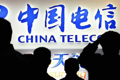 China Telecom peut avoir détourner les données volontairement