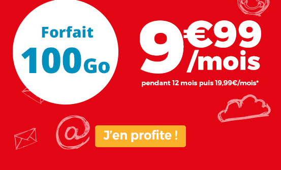 Promotion Auchan Telecom forfait 4G pas cher.