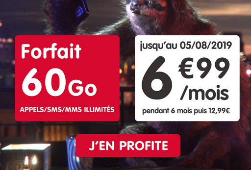 NRJ Mobile promotion forfait 4G.