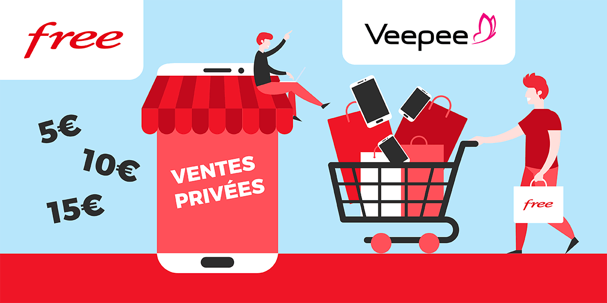 Ventes privées forfaits et box internet Free