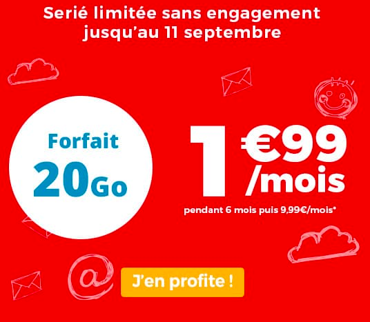 Le forfait en promo d'Auchan Telecom tend à prendre fin demain