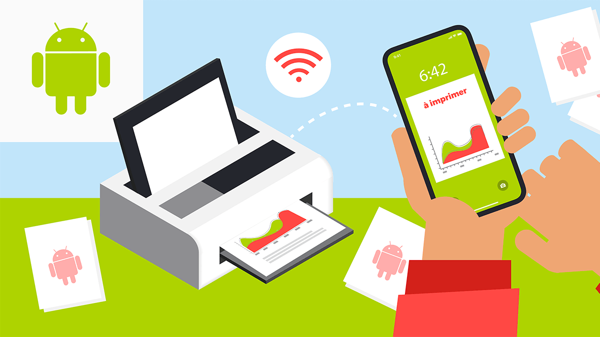 Imprimer depuis son téléphone Android.