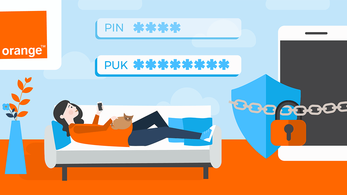 comment avoir code pin orange