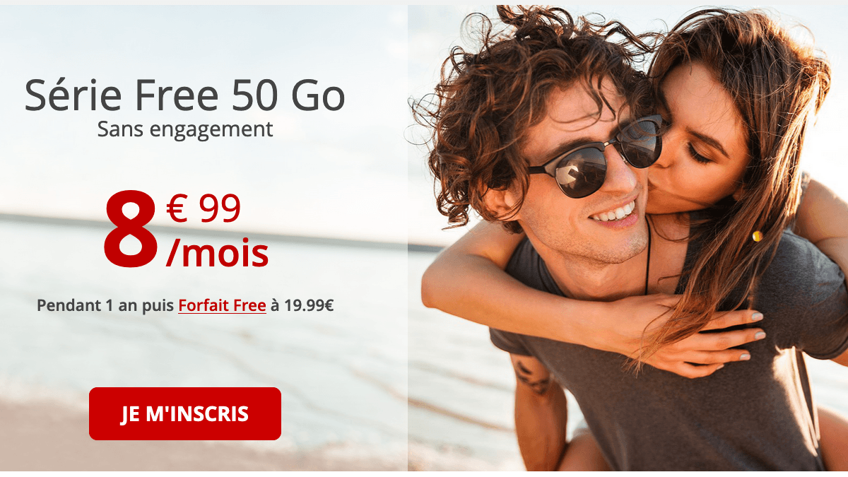 série Free 50 Go promotion.