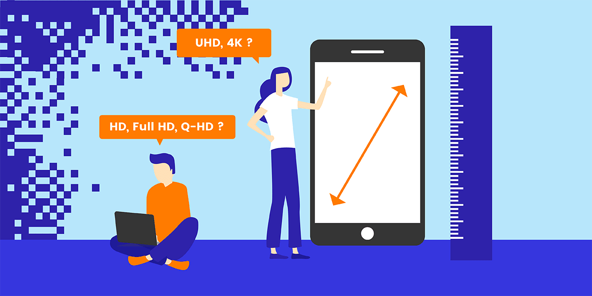 Taille des écrans de smartphones