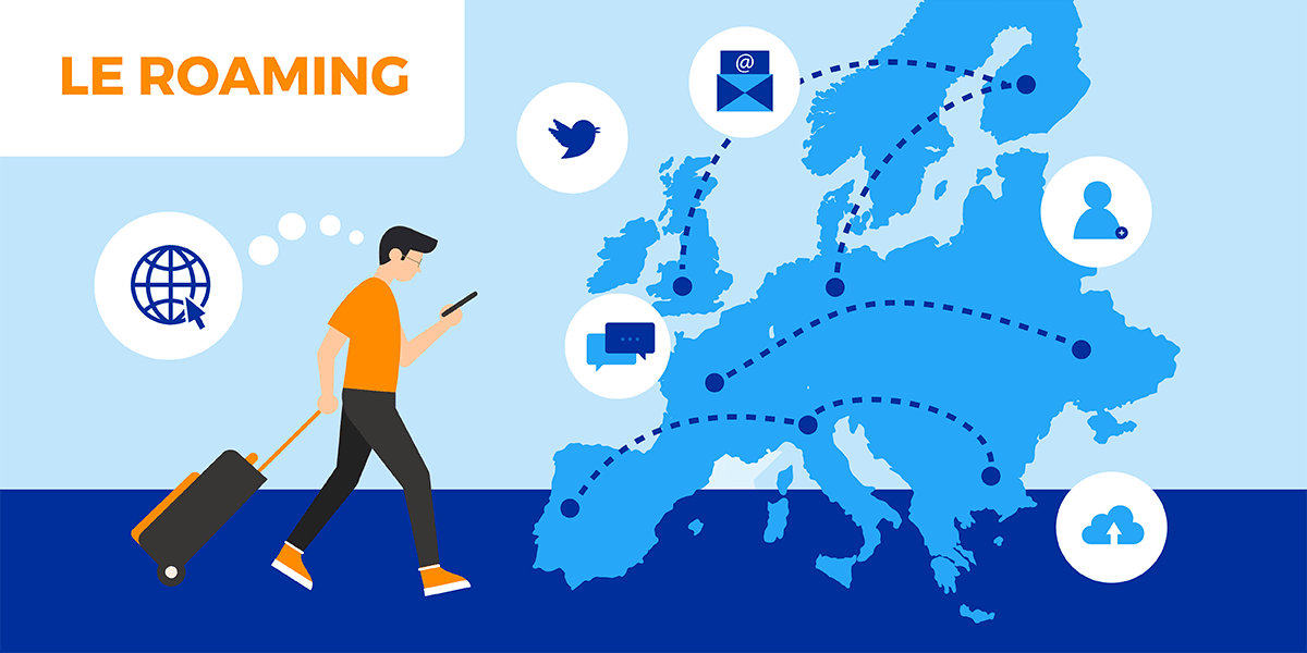 Tout savoir sur l'itinérance des données mobiles.