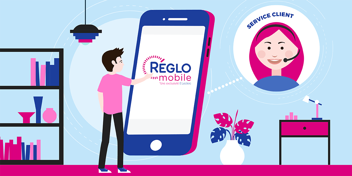 service client réglo mobile