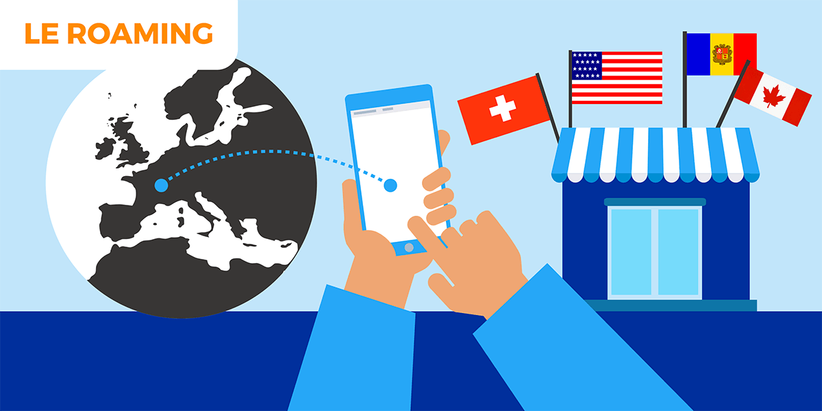 Tout savoir sur l'itinérance des données mobiles hors de l'Union européenne. 