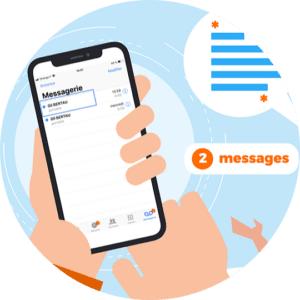 Consulter la messagerie vocale visuelle sur iPhone