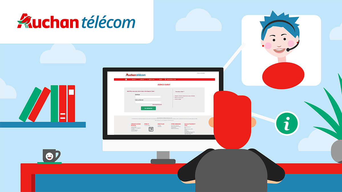 Tout savoir sur l'Espace Client Auchan Telecom.