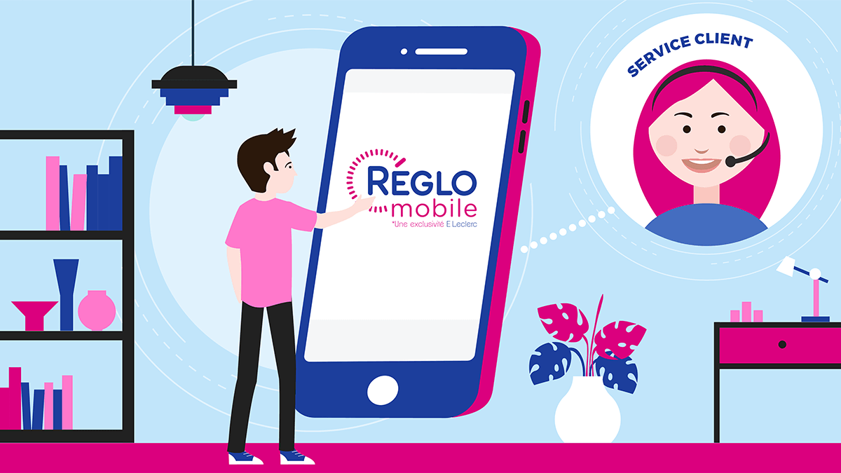 service client réglo mobile