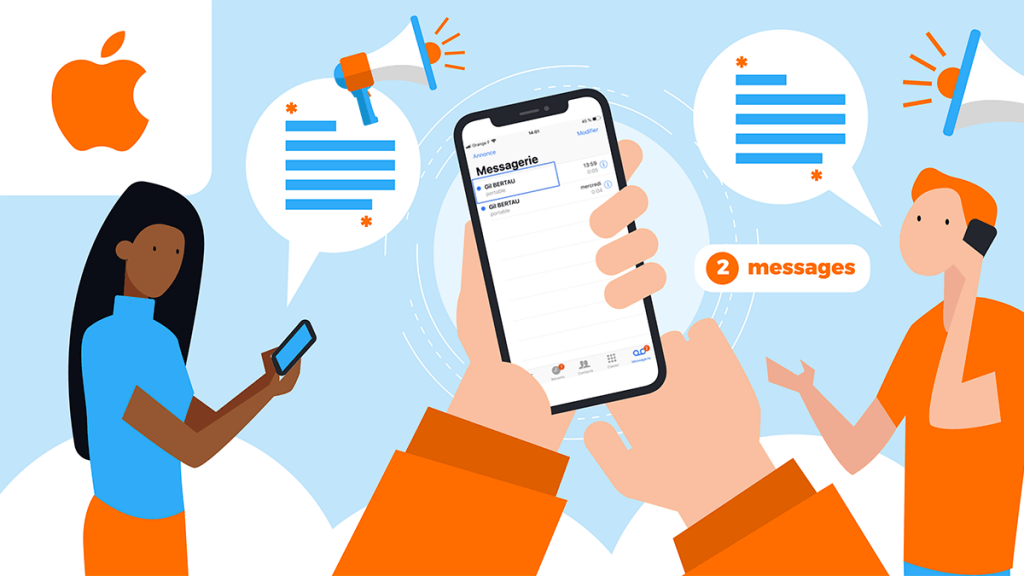Messagerie vocale visuelle iPhone activation et configuration