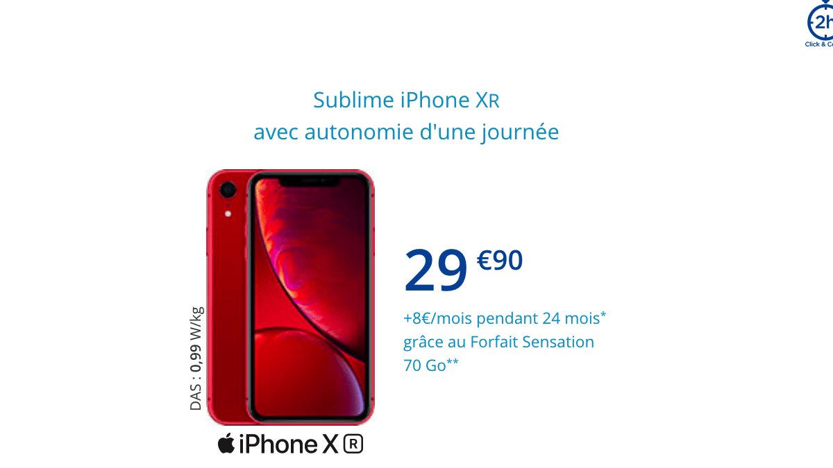 iPhone XR pas cher Bouygues Telecom.