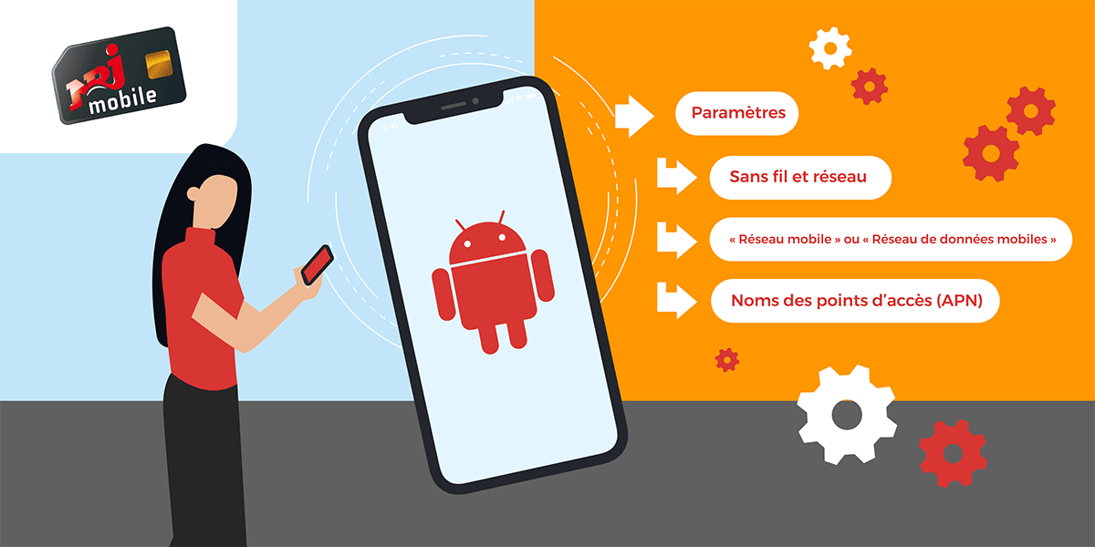 Android configuration APN NRJ Mobile. 
