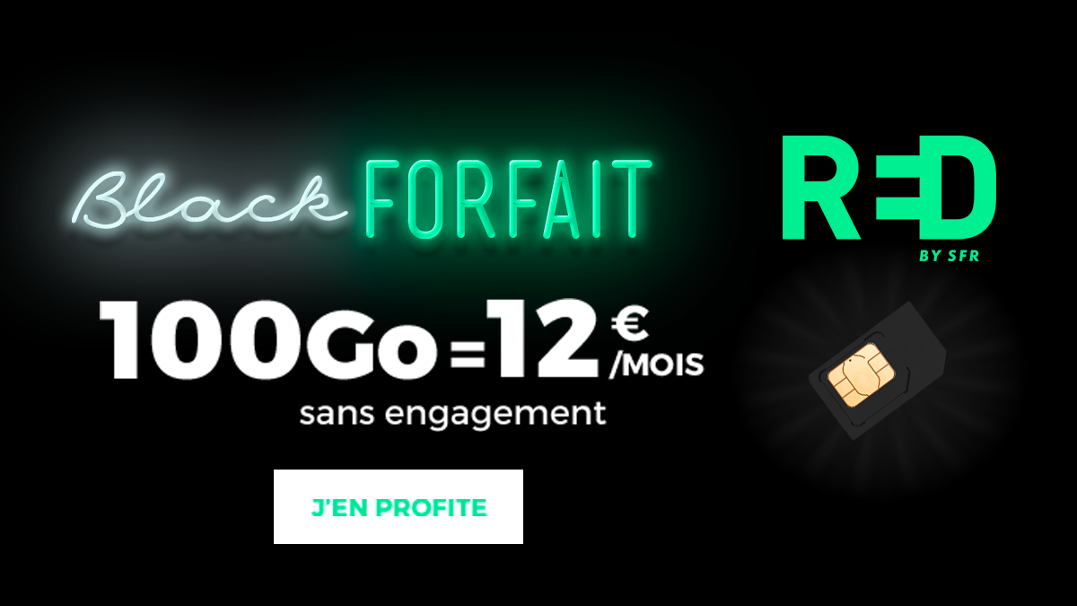 FORFAIT BLACK FRIDAY RED BY SFR