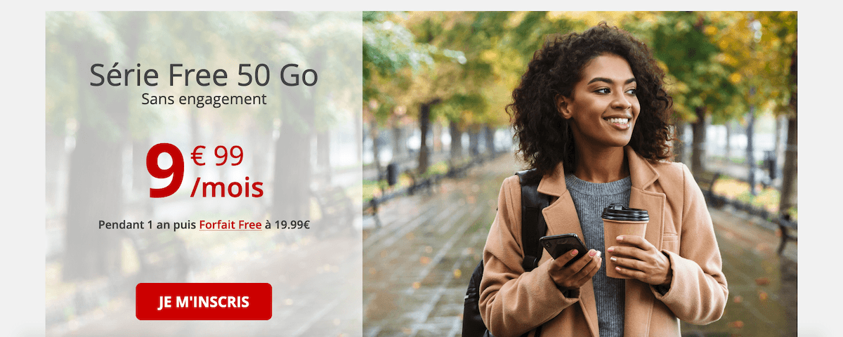 Free mobile augmente le prix de son forfait 50 Go