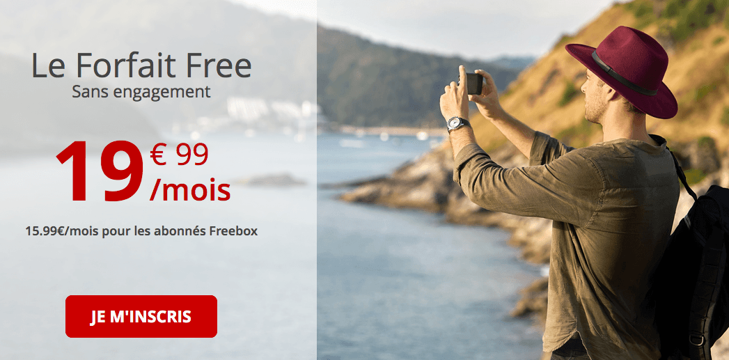 le forfait 100 Go de Free mobile