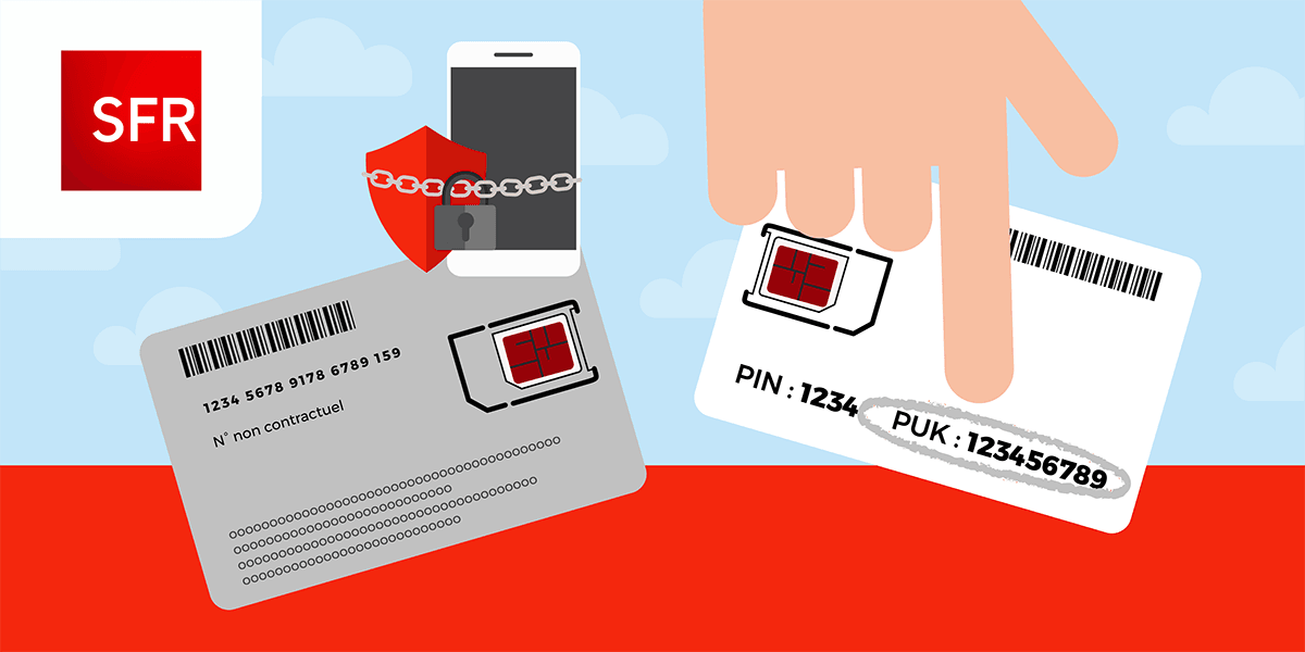 Code PUK SFR Carte SIM. 