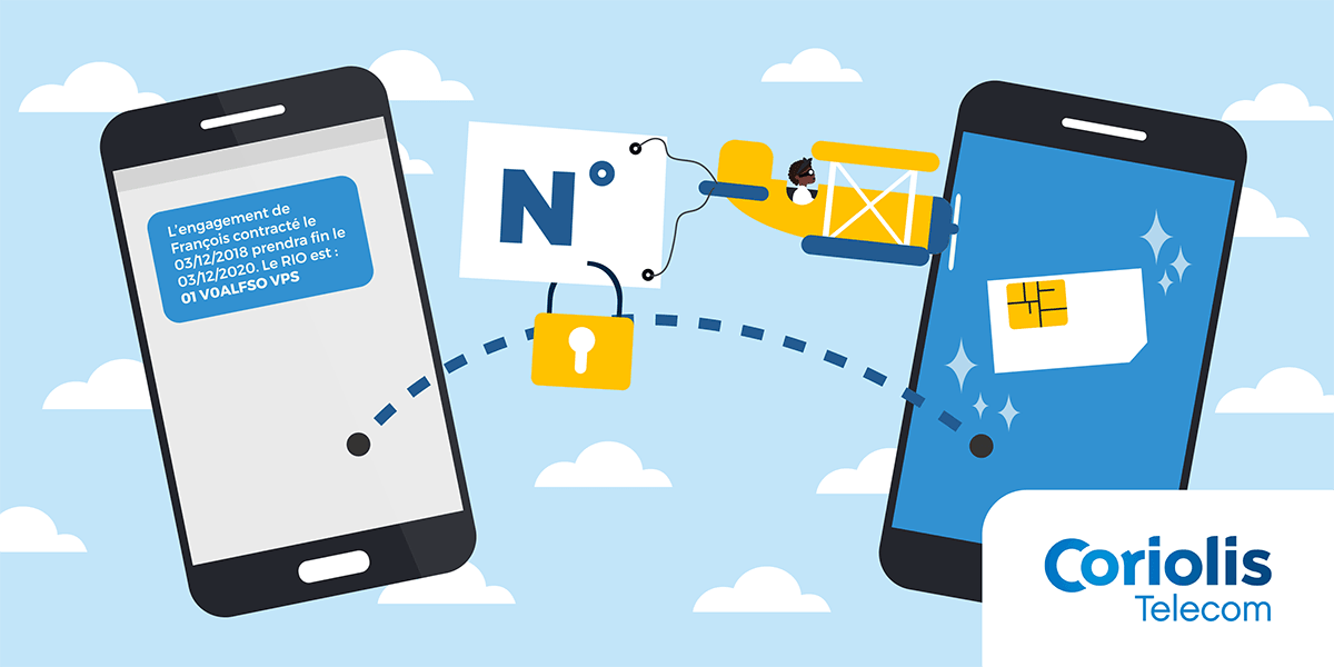 Portabilité du numéro coriolis telecom.