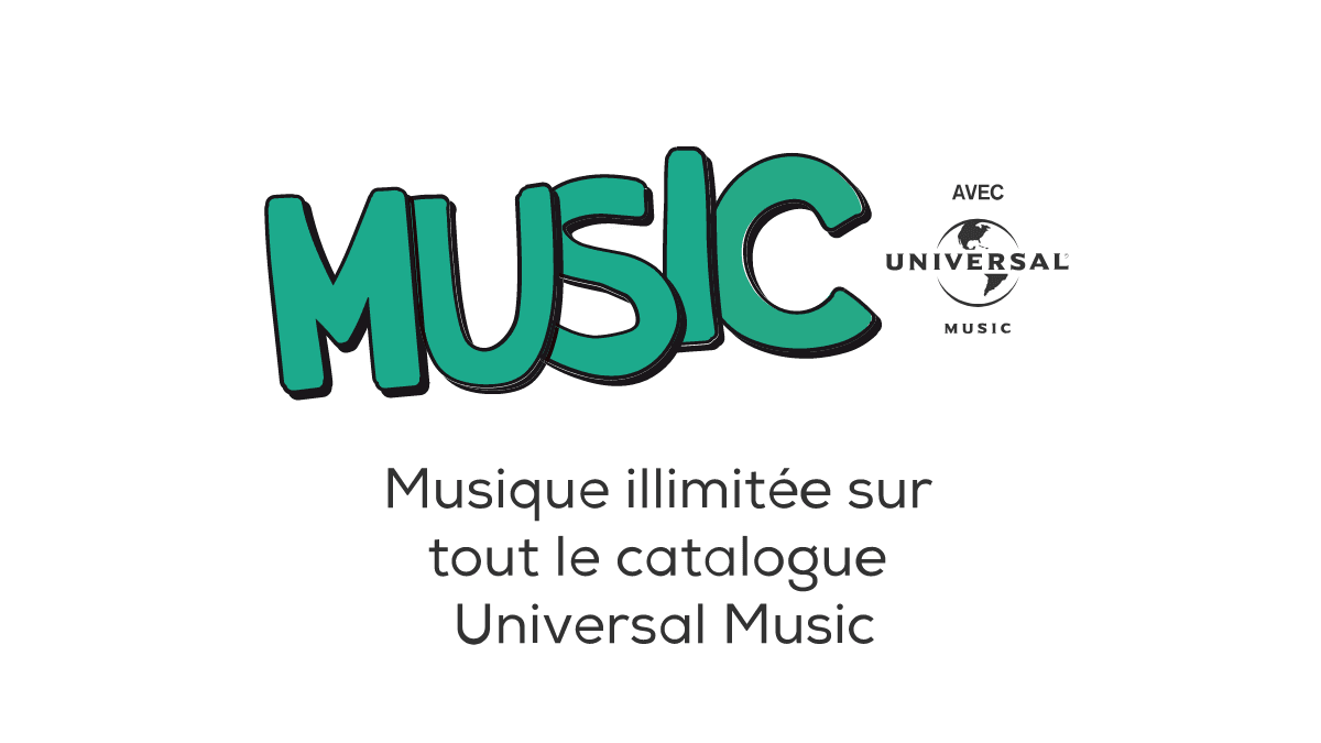 Le catalogue Universal Music gratuit dans le forfait 30 Go de La Poste Mobile