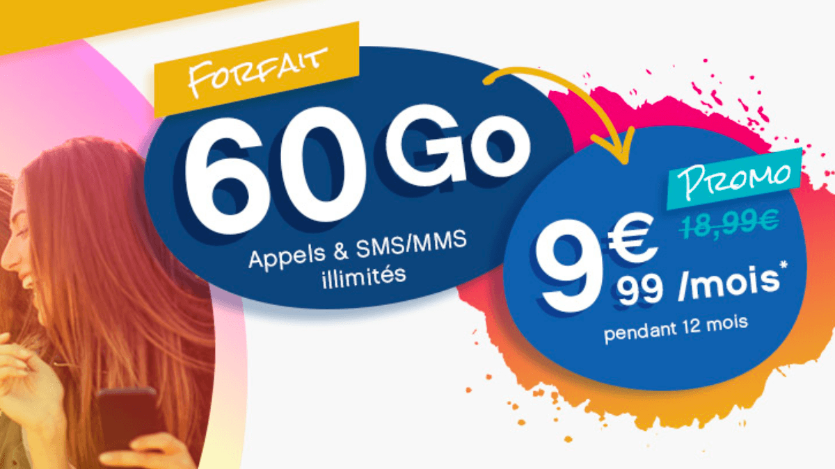 Le forfait 60 Go est en promotion chez Coriolis Telecom.