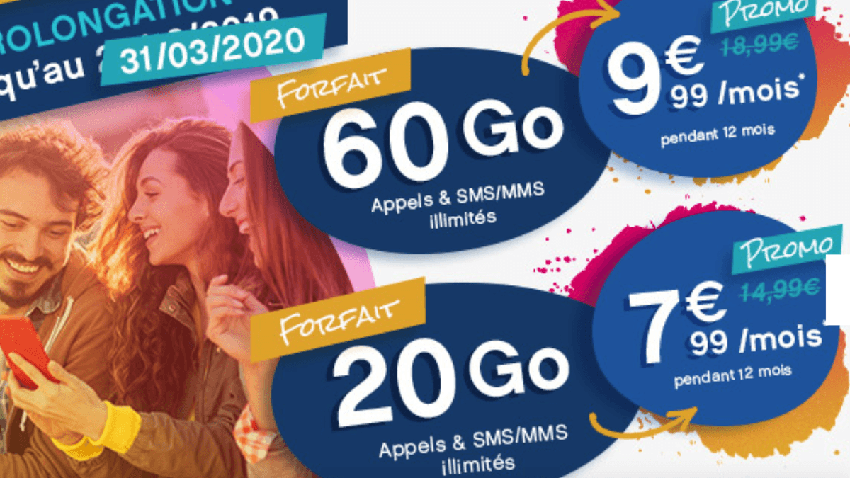 Le forfait 60 Go de Coriolis Telecom est à moins de 10€/mois