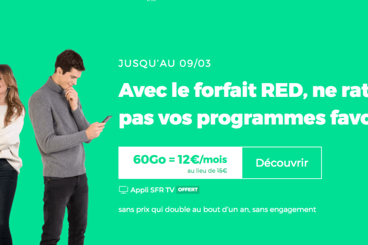 RED by SFR en promo
