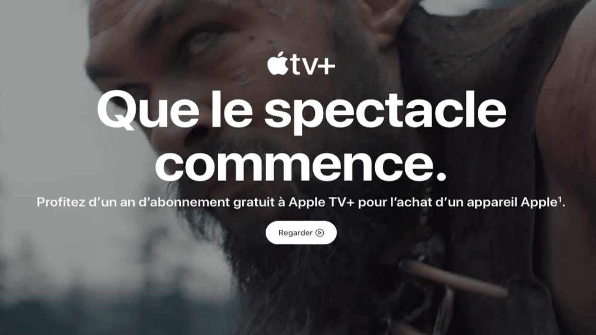 Apple TV offert pour tout achat d'iPhone SE