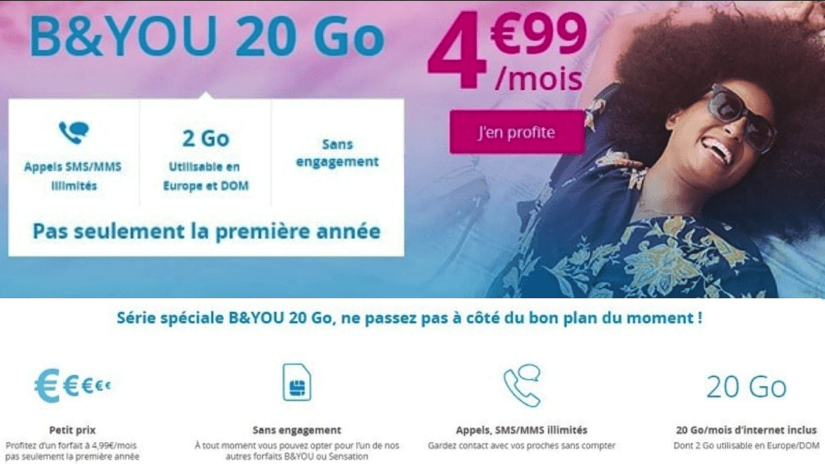 Bouygues Telecom a décidé d'augmenter son forfait low-cost de 4,99€ à 8,99€.