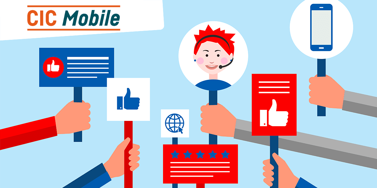 Les retours des clients CIC Mobile