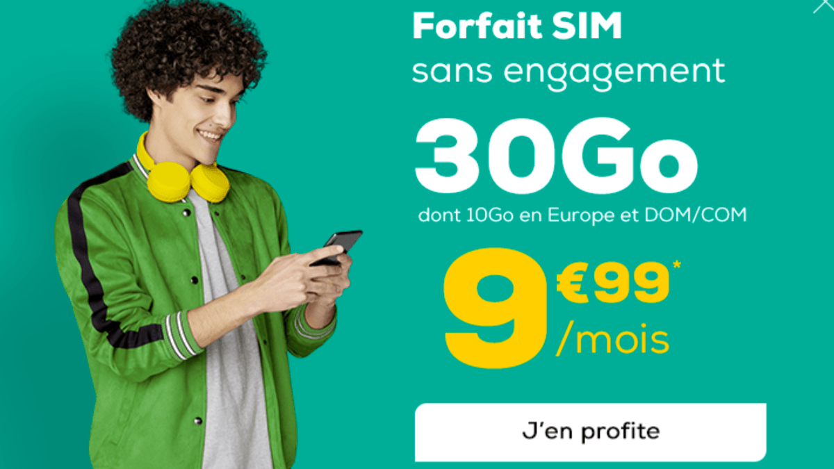 Un forfait pas cher à moins de 10€ par mois ? La Poste Mobile propose son forfait SIM.