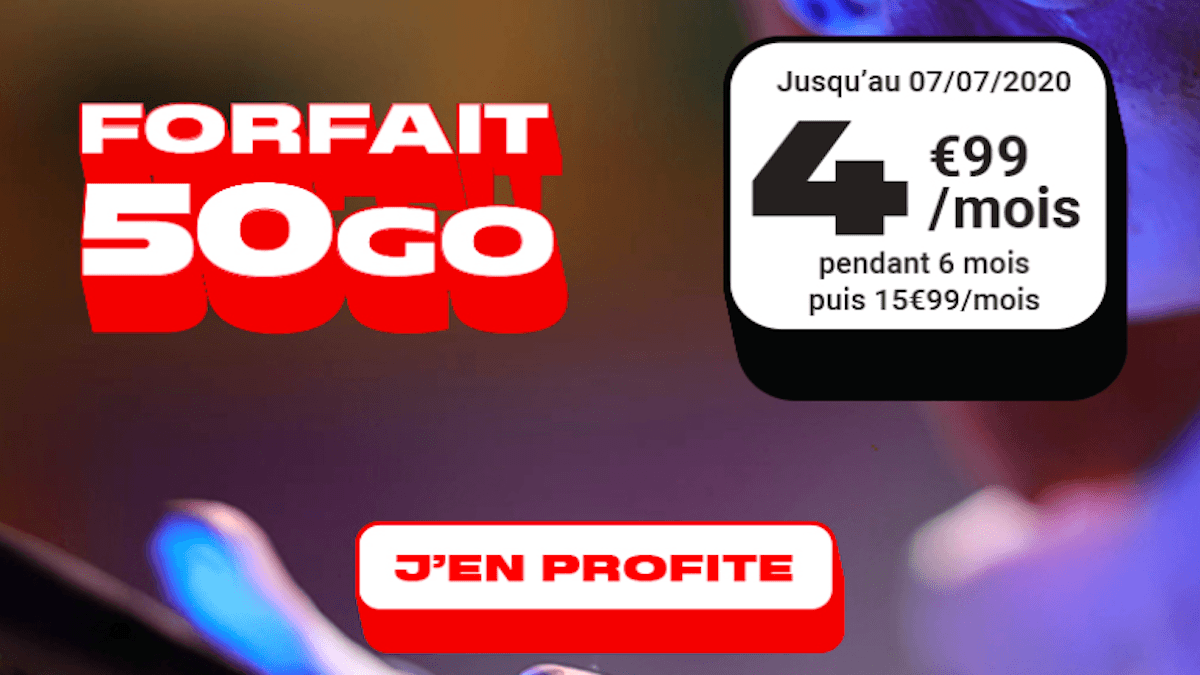Forfait 5€ NRJ Mobile