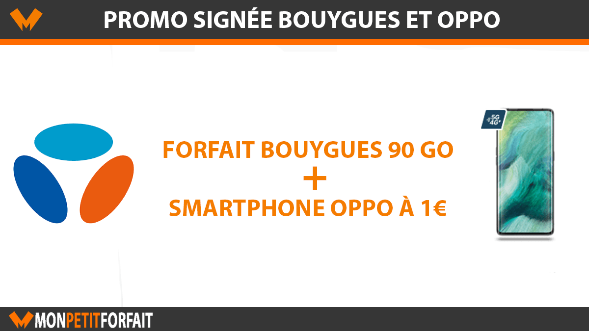 Bouygues Télécom et smartphone Oppo