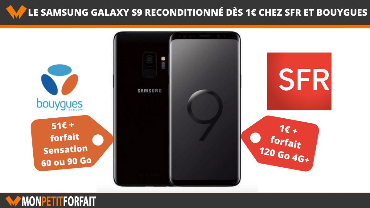 forfait mobile + Galaxy S9