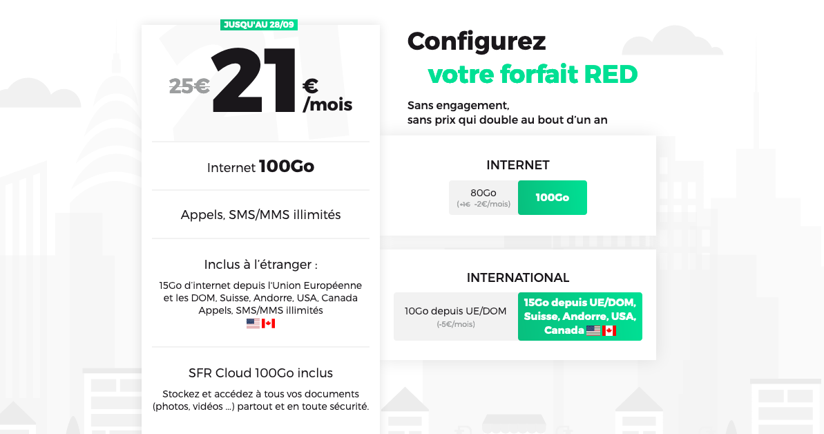Forfait Mobile RED by SFR