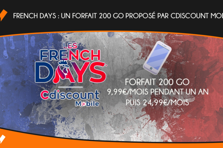French Days Cdiscount Mobile
