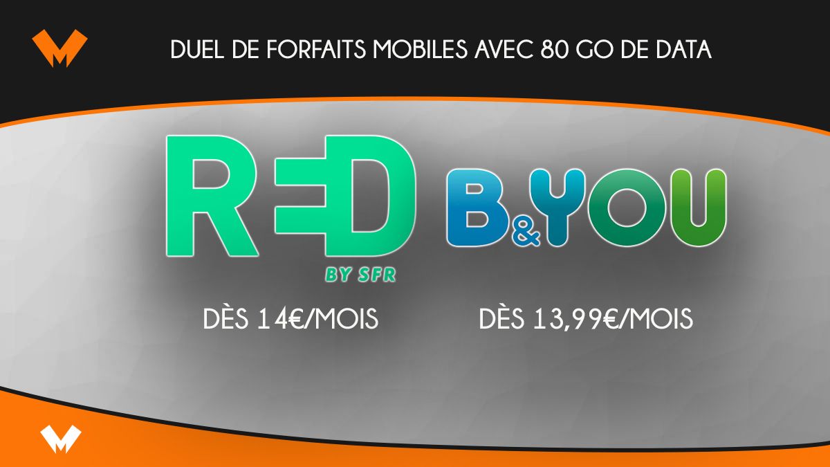 Photo of les offres attractives de RED by SFR et B & YOU