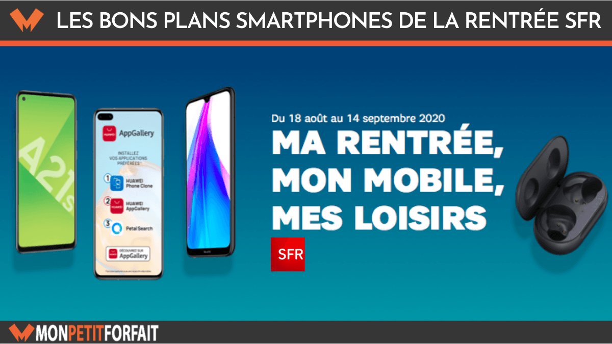 Promo smartphones chez SFR