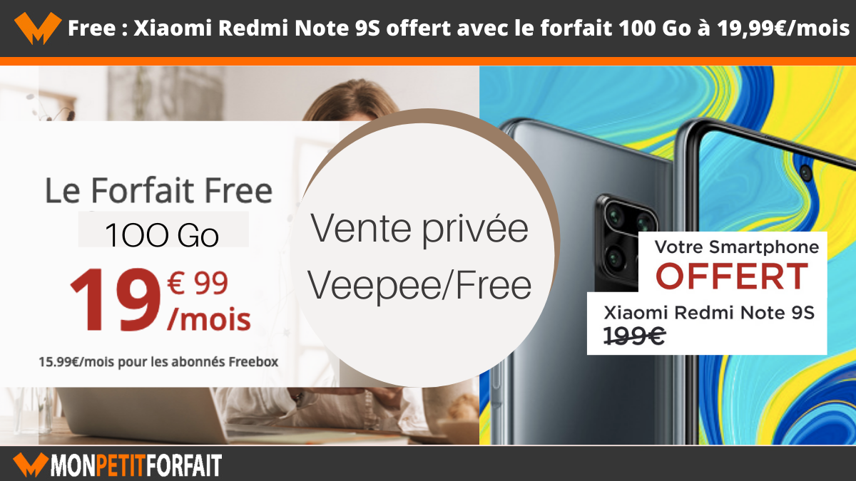 Forfait Free Xiaomi offert
