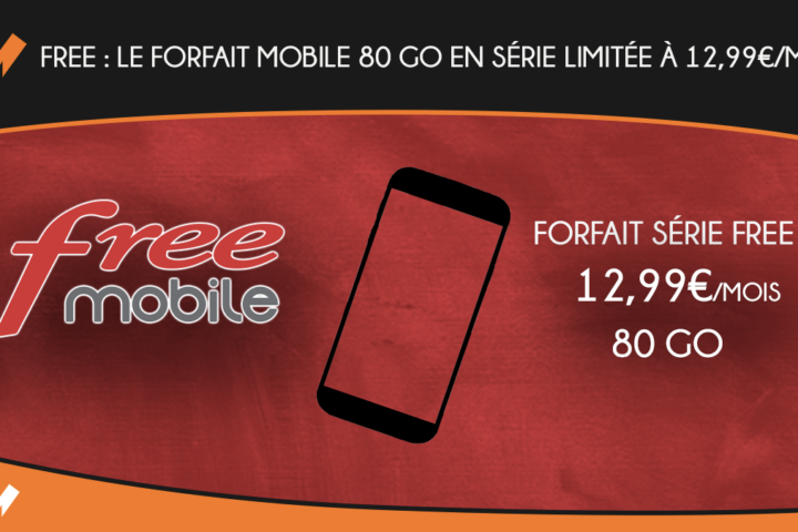 forfait offre mobile Free