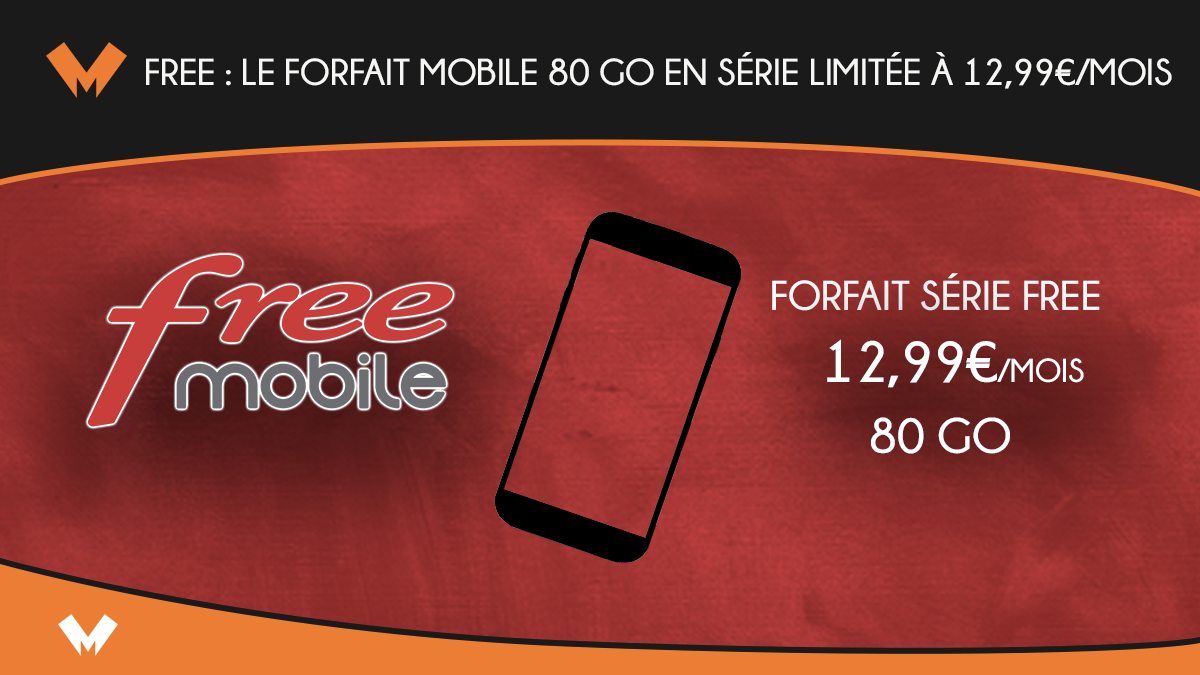 forfait offre mobile Free