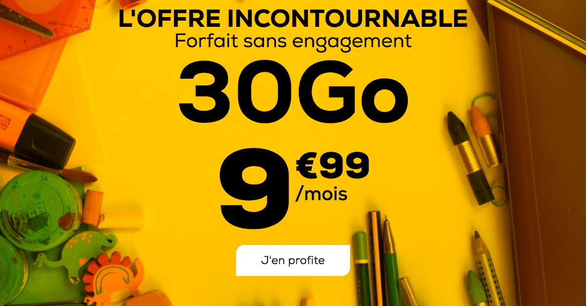 Forfait mobile 10€ La Poste