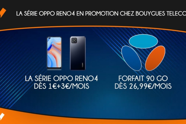 OPPO Reno4 chez Bouygues Telecom