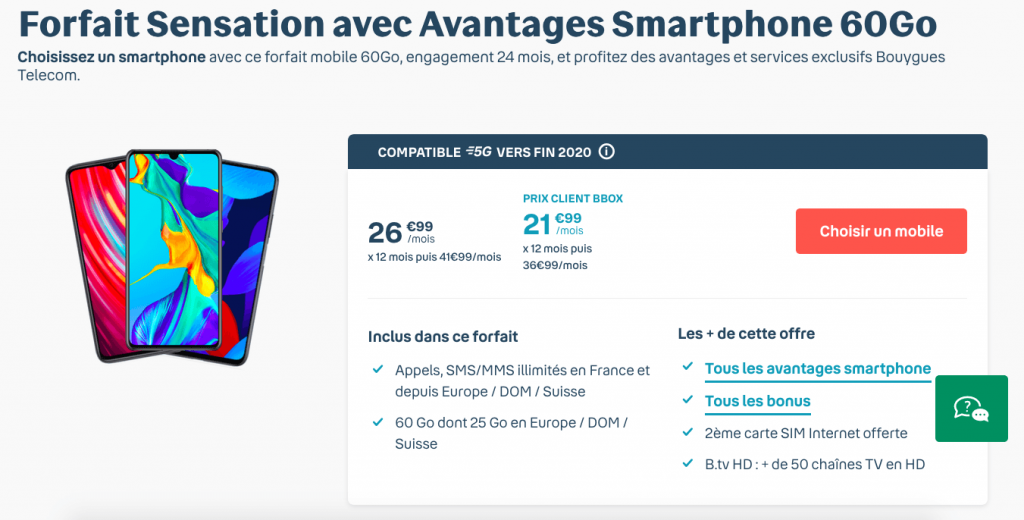 forfait 5G Bouygues